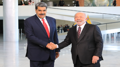 Presidentes Maduro y Lula da Silva sostienen reunión en Palacio de Planalto