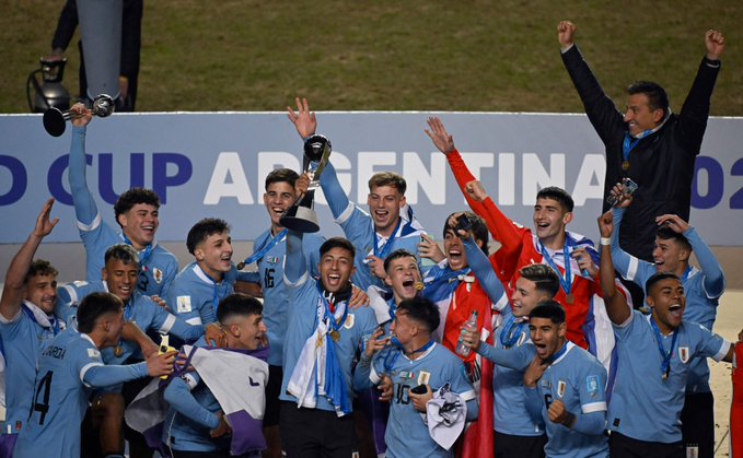 Uruguay campeón mundial de fútbol sub-20