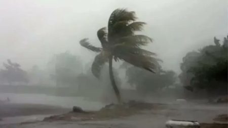 Ciclón en Brasil