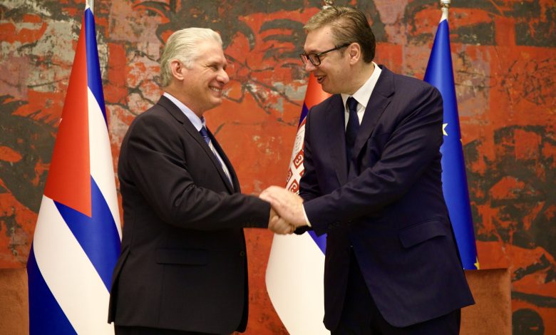 Cuba y Serbia acuerdan estrechar la cooperación y el comercio