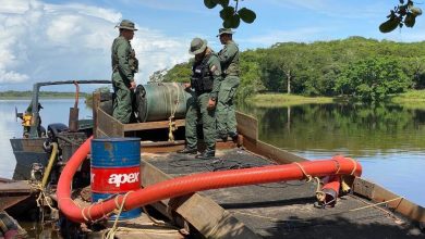 La Fanb desmanteló otro campamento de minería ilegal en Amazonas
