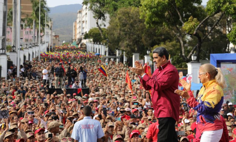 Grandes movilizaciones en defensa de Venezuela