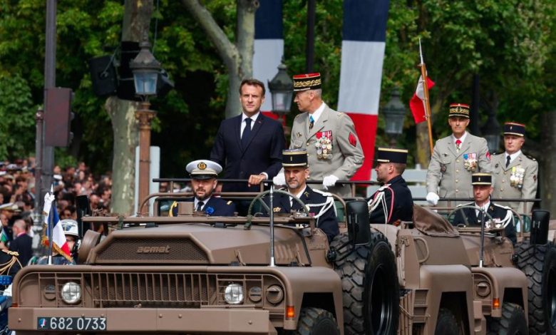 Francia celebró desfile militar del 14 de julio sin contratiempos y con India como invitada