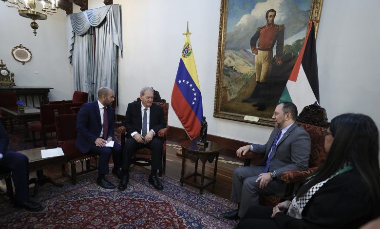 Venezuela ratifica apoyo invariable a la lucha del pueblo palestino