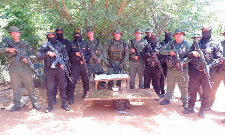 Fanb desmantela campamento asociado al narcotráfico en el estado Sucre