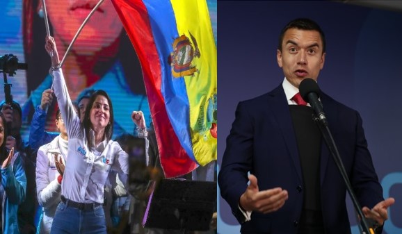 CNE de Ecuador confirma segunda vuelta entre Luisa González y Daniel Noboa