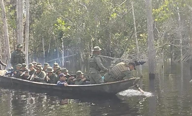 La Fanb intensifica operación contra minería ilegal en Amazonas