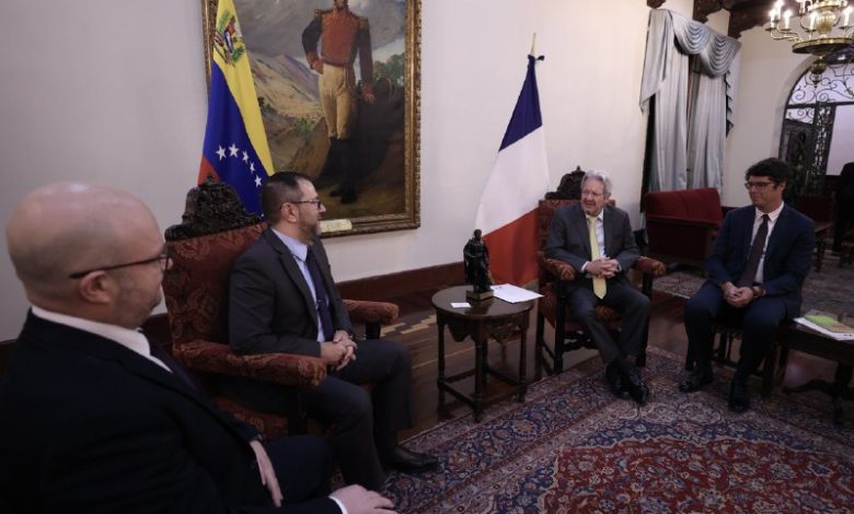 Venezuela y Francia fortalecen sus relaciones bilaterales