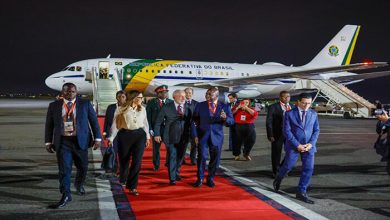 Presidente de Brasil Luiz Inácio Lula da Silva inicia visita oficial en Angola