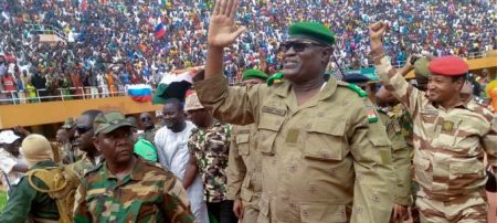 Pueblo de Níger a favor de la junta militar 