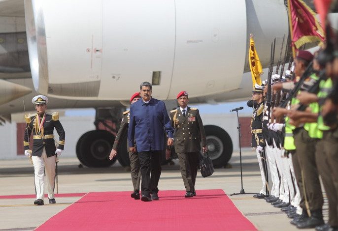 Presidente Maduro llega a Venezuela tras la Cumbre del G77+China