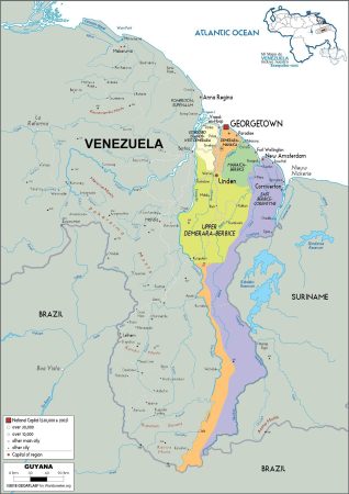 Tensión entre Venezuela y Guyana, provocada por intereses de la ExxonMobil