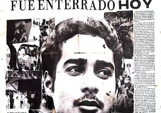 Para Enrique Maza Carvajal...una flor y un recuerdo