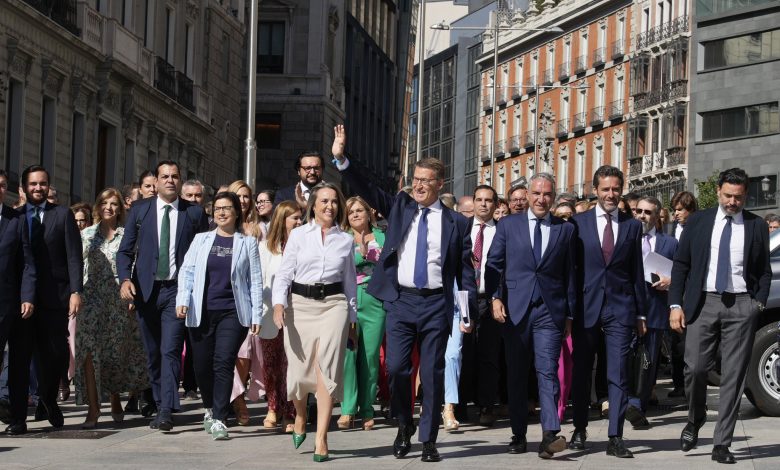 Feijóo fracasó en la primera votación de investidura en el Congreso de España