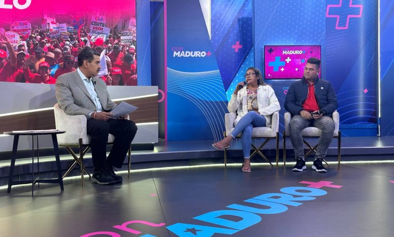 Programa Con Maduro + muestra la Venezuela de resistencia