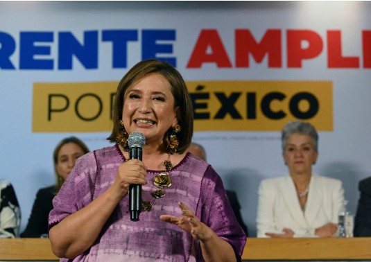 Xóchitl Gálvez es nombrada oficialmente candidata de la oposición en México