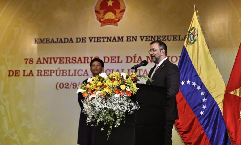 Venezuela y Vietnam preparan reunión de la comisión mixta para afianzar relaciones