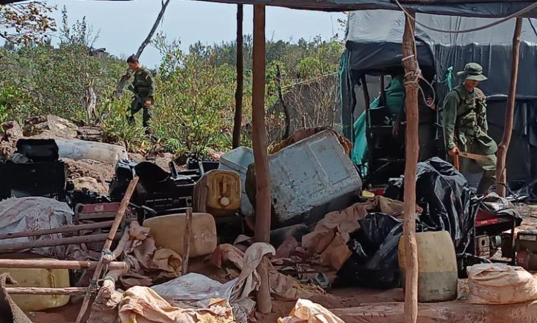 Fanb declara el Yapacana territorio libre de minería ilegal