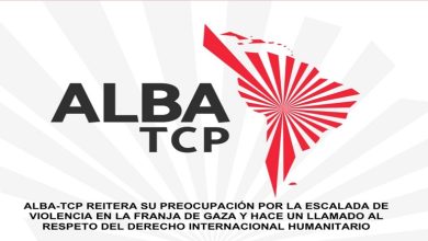 Alba exigen respeto a la vida en Gaza