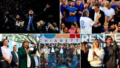 Candidatos presidenciales cierran campaña en Argentina