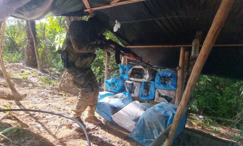 Fanb desmantela ocho campamentos Tancol y dos laboratorios de drogas en Zulia