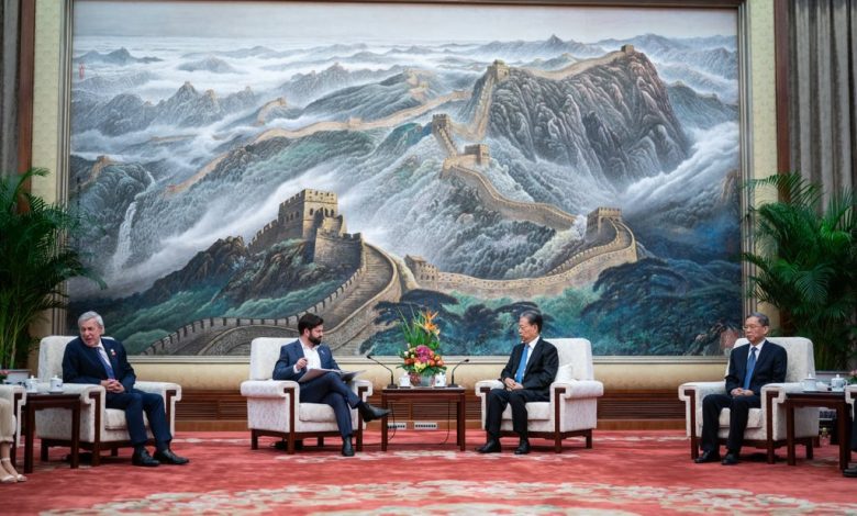 Presidente de Chile Gabriel Boric realiza primera gira a China