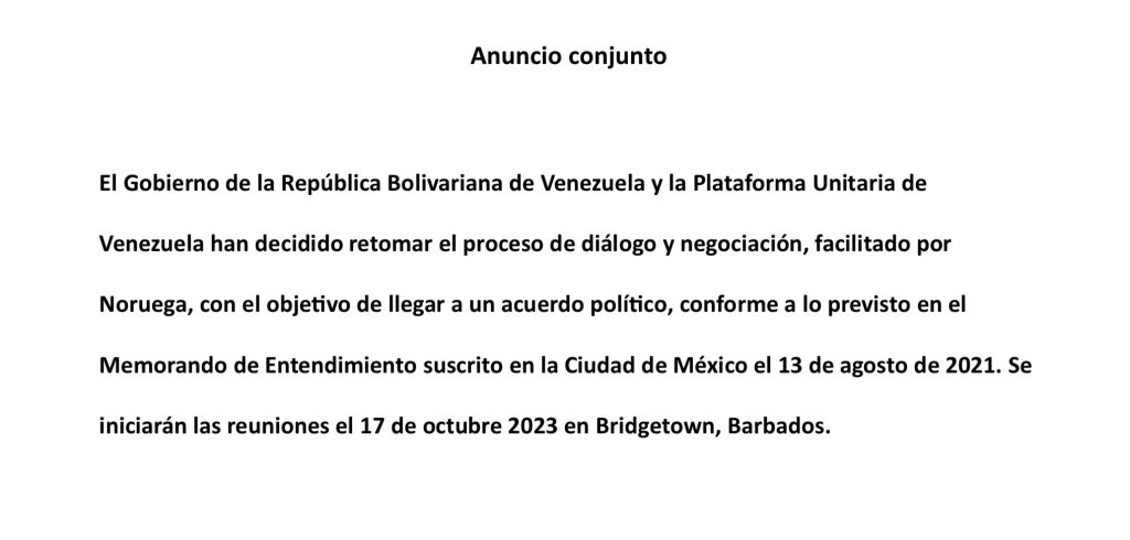 Gobierno y oposición retoman el diálogo