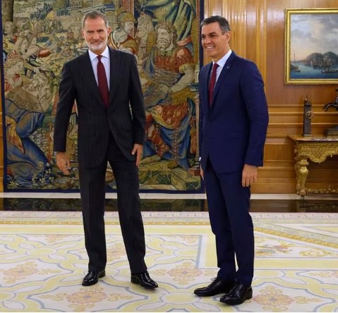 Pedro Sánchez es designado candidato para ser reelecto Jefe de Gobierno de España