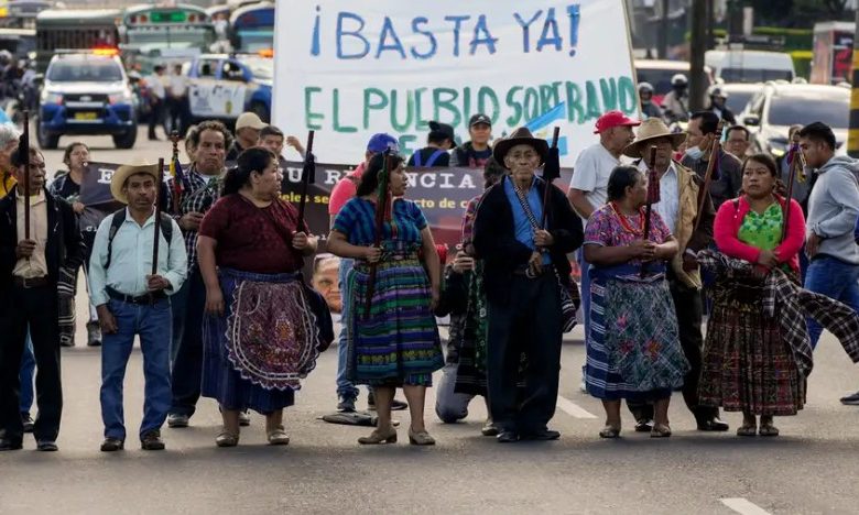 Presidente de Guatemala pedirá captura de líderes de protestas