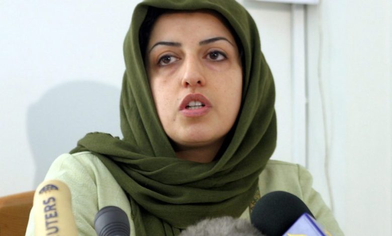 Activista iraní Narges Mohammadi gana Nobel de la Paz