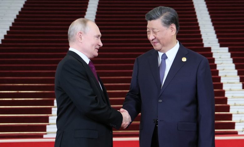 Vladimir Putin llega a China para participar en el foro de la Franja y la Ruta