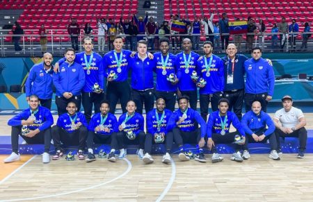 Venezuela obtuvo medalla de plata en baloncesto