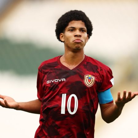 David Martínez, integrante de la Vinotinto sub 17