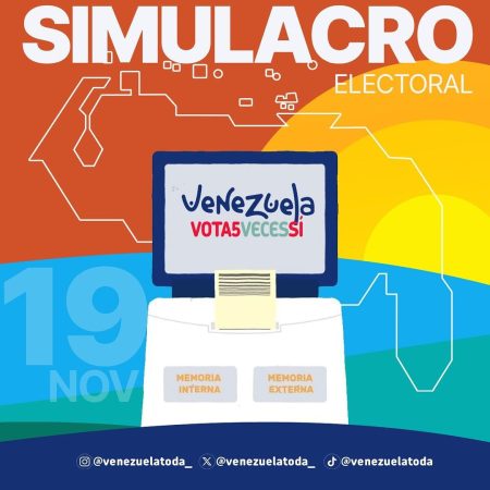Simulacro electoral en defensa del Esequibo