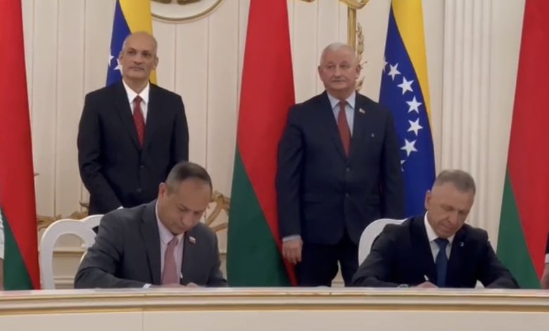 Venezuela y Belarús sellan un acuerdo para fortalecer conectividad y servicios aéreos