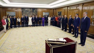 Nuevo gobierno español jura ante el rey Felipe VI