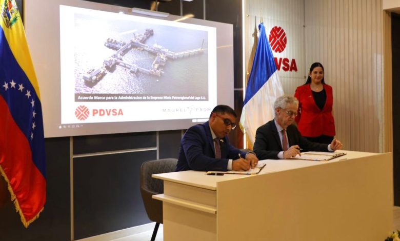 Pdvsa y Maurel & Prom firman acuerdo para incrementar producción petrolera