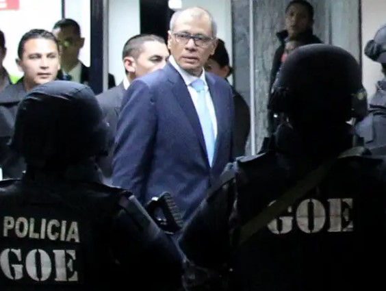 Jueza de Ecuador niega recurso de pre-libertad a Jorge Glas