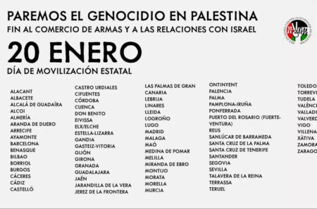 España exige el fin del genocidio en Gaza