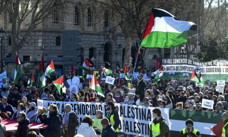 Movilizaciones por el fin del genocidio en Gaza