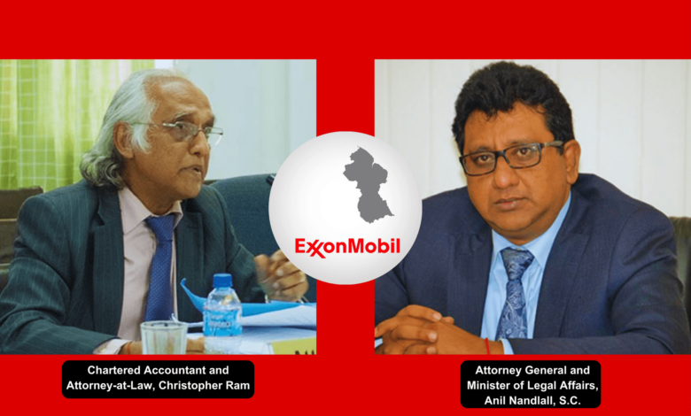Chris Ram desafía a presentar pruebas de los pagos de impuestos de Guyana en nombre de Exxon y sus socios
