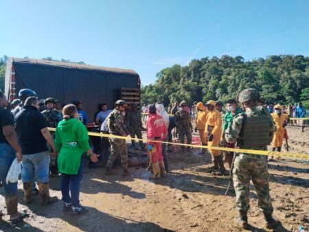 Colombia sufre un fuerte deslizamientos de tierra por las lluvias