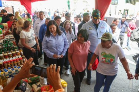 Feria del Campo Soberano, en la parroquia La Pastora