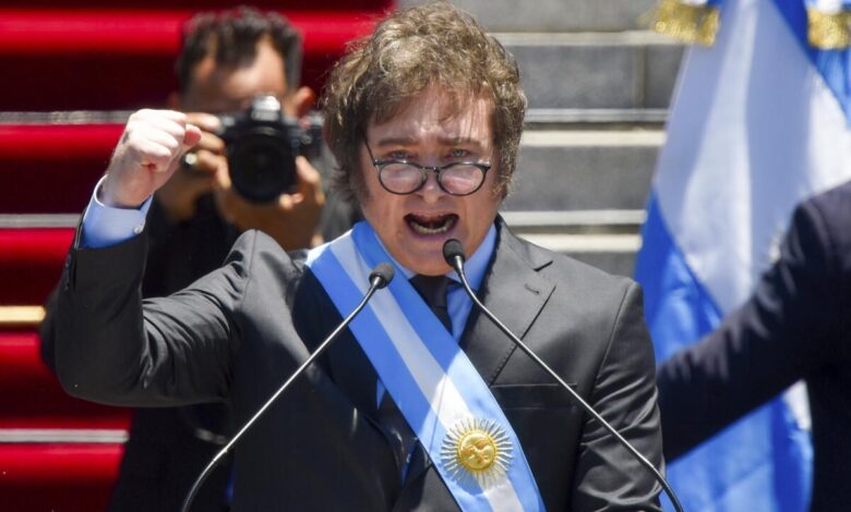 Javier Milei registra una imagen negativa de 55%