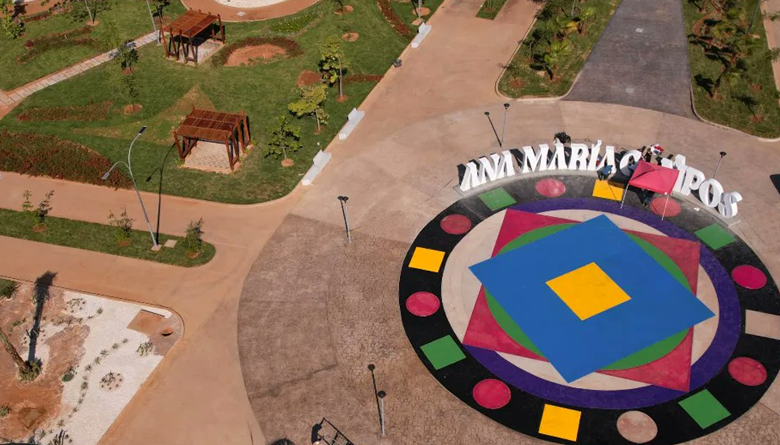 Inauguran Parque Monumental Ana María Campos