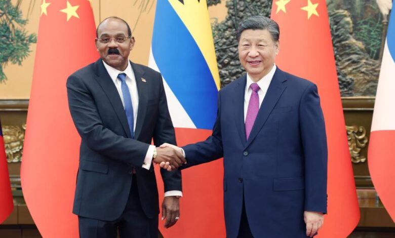 China ampliará cooperación con Antigua y Barbuda
