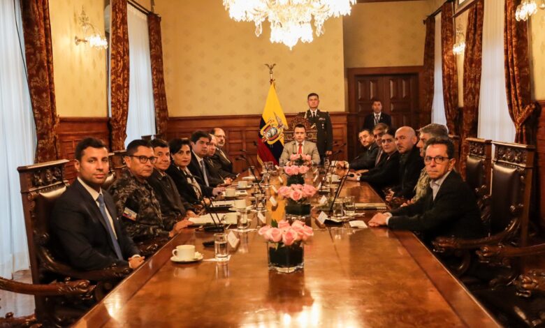 Daniel Noboa declara "conflicto armado interno" en Ecuador