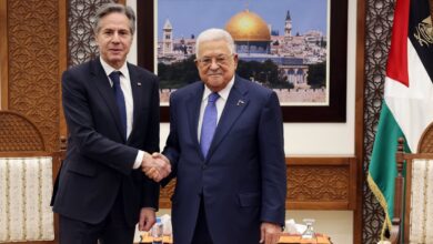 Blinken: Washington apoya creación de un Estado palestino