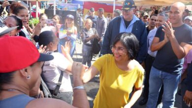 Vicepresidenta Delcy Rodríguez, participó en la Feria del campo soberano