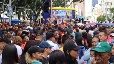 Gran movilización respalda mensaje anual del presidente Maduro